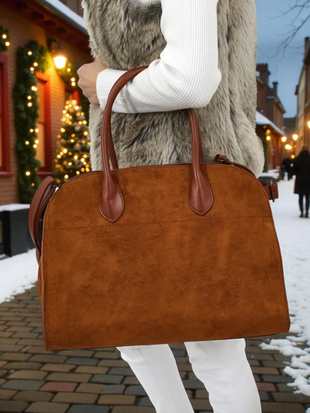 Dorelle női shopper táska, öko-velúr