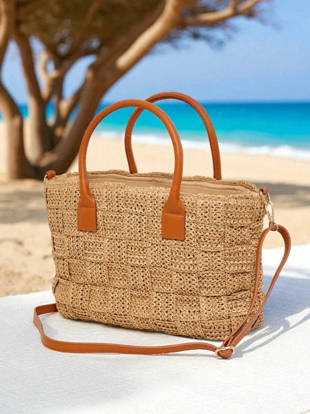 Royalfashion Nagy Szalmatáska Nőknek Aureliana Savio