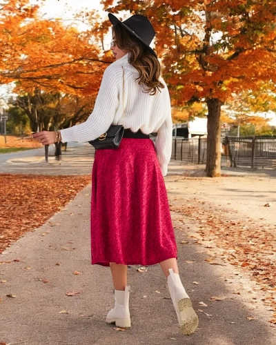 Royalfashion Női midi szoknya