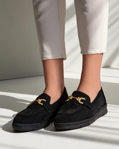 Royalfashion Női slip-on cipők dekoratív orral