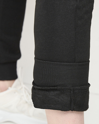 Warmed női melegítőnadrág fekete színben- Ruházat