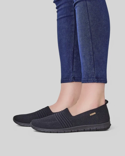Royalfashion Női sportos loafer Sortpes