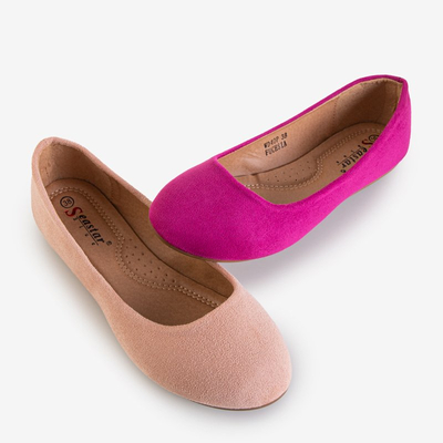 Női poros balerinák Kamiu - Lábbeli