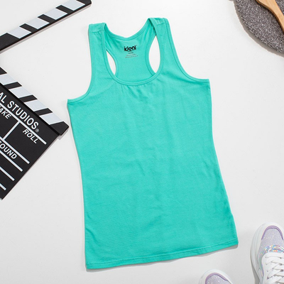 Női türkiz strasszos felső - ruházat