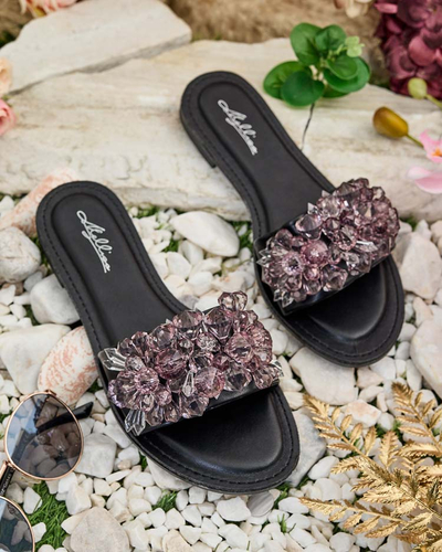 Royalfashion Női Loberra strasszos flip-flop