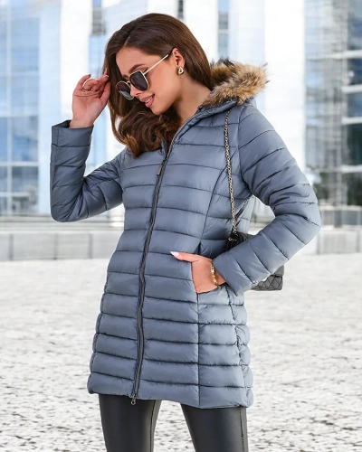 Royalfashion Női steppelt téli dzseki