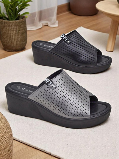 Royalfashion Női ékpántos papucs Luna Wedge