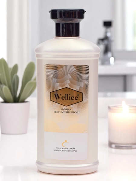 Professzionális kollagén hajsampon – Intenzív hidratálás és a haj simítása