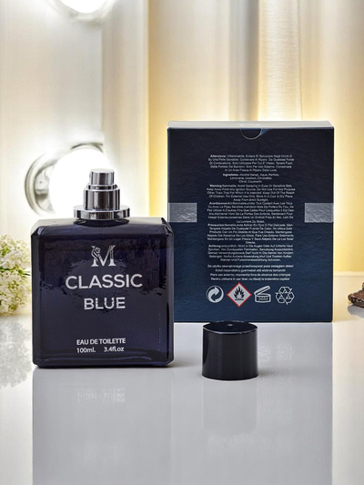 Inspirált eau de parfum Classic Blue férfiaknak