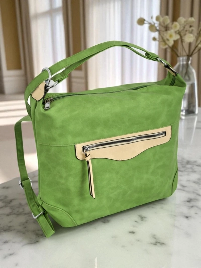 Royalfashion Duża torebka damska eko skórzana shopper Elara Monroe