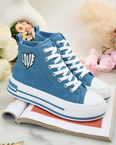 Royalfashion Női sportos tornacipő nyomtatással