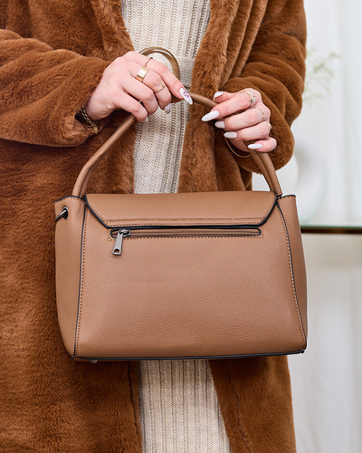 Royalfashion Barna női kézitáska