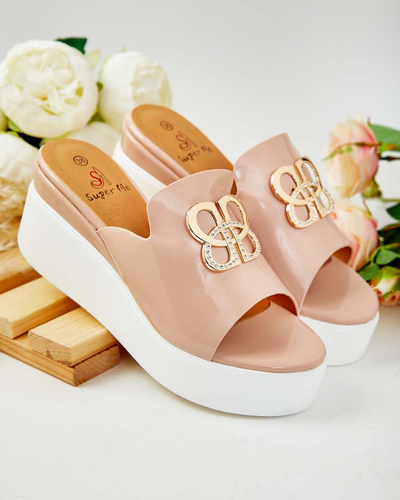 Royalfashion Lakkozott női flip-flop a Sailla oldalon