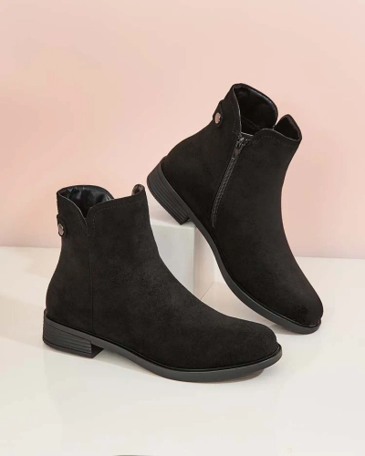 Royalfashion Női eko velúr Dovilla csizma