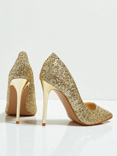 Zavrimea női öko bőr csillámos cipő