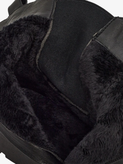 Velri női öko bőr bokacsizma