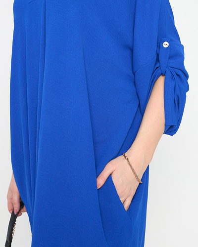 Cobalt női oversize midi ruha - Ruházat