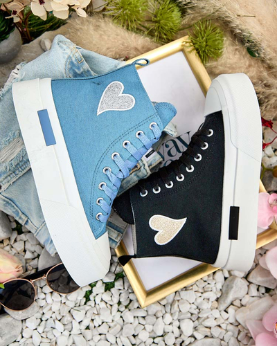 Royalfashion női Tris High Sneakers