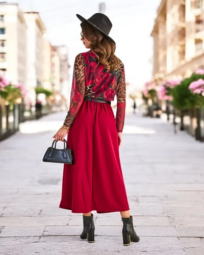 Royalfashion Női midi szoknya