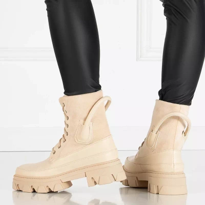 OUTLET Hőszigetelt női bézs táskák Emilla - Lábbeli