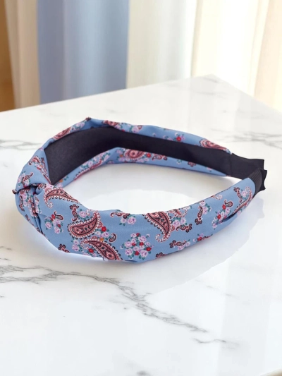 Royalfashion Fonott Mintás Hajpánt Molly Twist