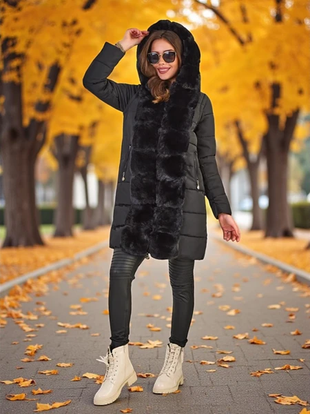 Royalfashion Női dzseki levehető ujjakkal.