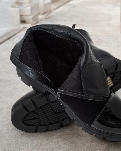 Royalfashion Klasszikus női bokacsizma jodhpurs stílusban Urbanis