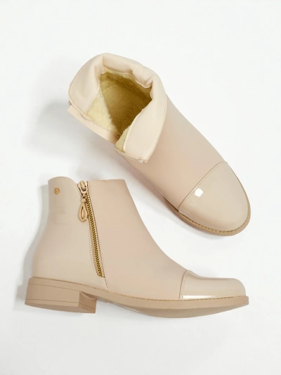 Serelith női eco bőr bokacsizma