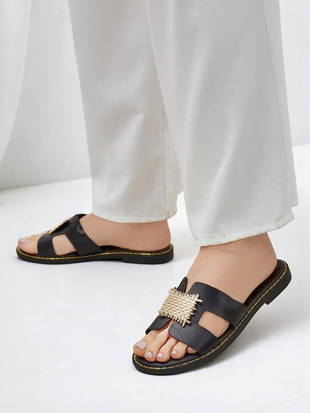 Royalfashion női díszített papucs Crattes