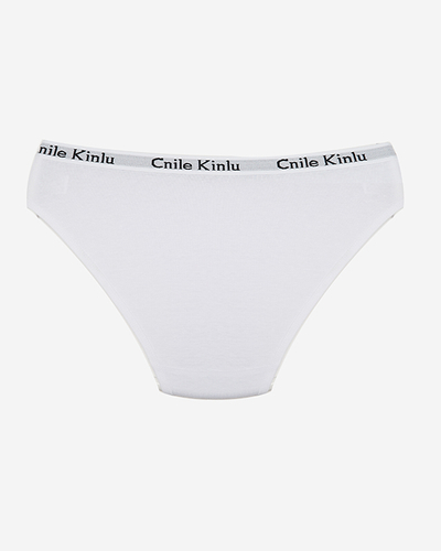 Női fehér bugyi bugyi - Fehérnemű