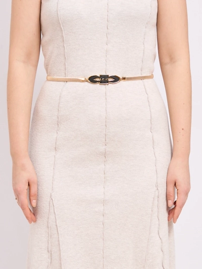 Női arany fém öv Callista – elegancia olasz stílusban