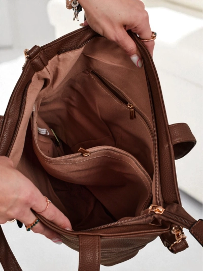 Aurelia Grande Shopper - elegáns női táska PU ökológiai bőrből A4