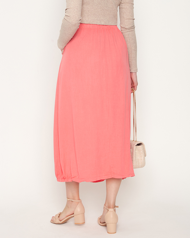 Női lábszárig érő korallszoknya - Ruházat