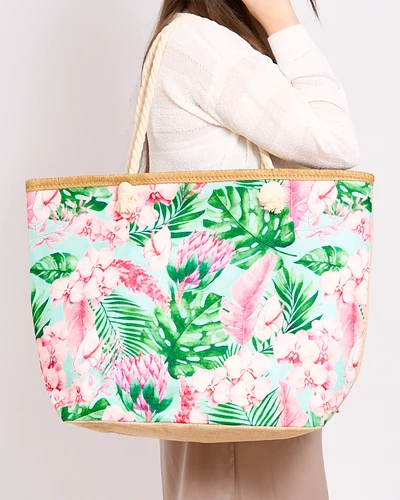 Royalfashion Nagy nyomtatott szövet táska