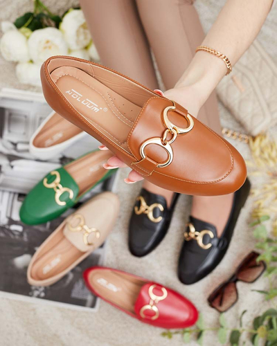 Royalfashion mokaszinok orrdíszítéssel Abermes