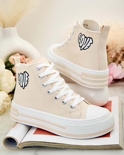 Royalfashion Női sportos tornacipő nyomtatással