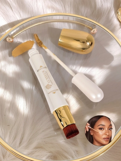 Aurelia Luxelux Concealer – folyékony korrektor hajkefével 24H Waterproof