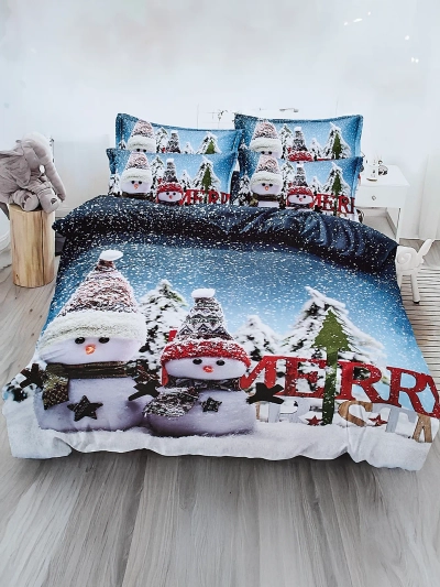 Royalfashion Karácsonyi ágynemű 200x220-es készlet 4 DARAB