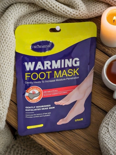 Aurelia Warming Foot Mask Kormesic Centella és Camellia kivonattal – regeneráló maszk