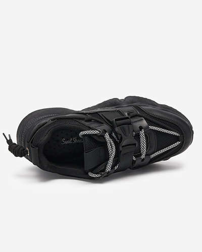 OUTLET Fekete női sportcipő tornacipő Electri - Lábbeli