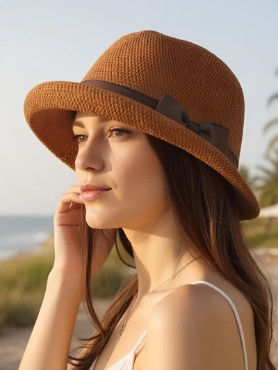 Royalfashion Női kalap masnival díszítve Summer Grace