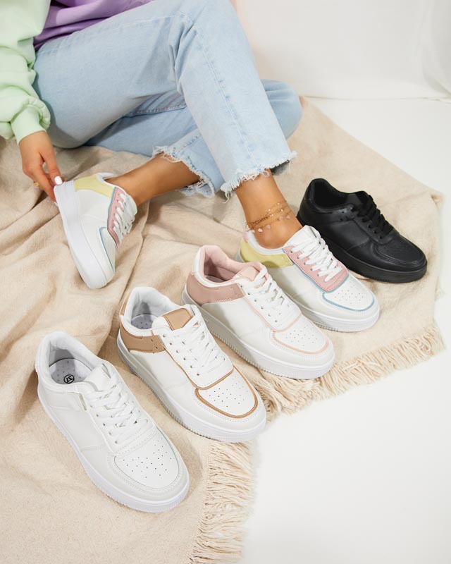 OUTLET Fekete női sportcipő Sney - Lábbeli