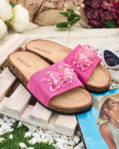 Royalfashion Női Villo strasszos flip-flop