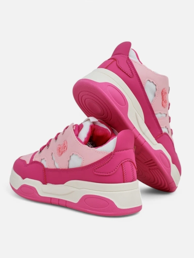 Royalfashion női sportcipők vastag talpon Velocity