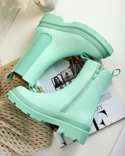 Royalfashion Eko bőr női csizma Ereste