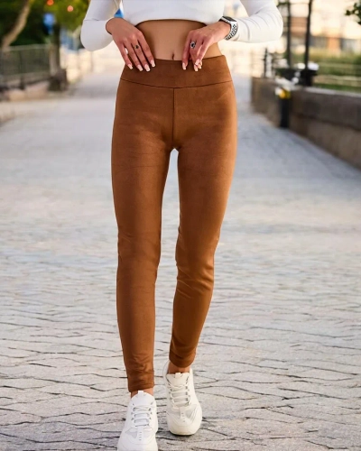 Royalfashion Női leggings a'la suede