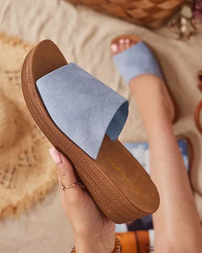 Royalfashion Női Saffil alacsony sarkú flip-flop