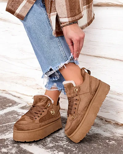 Royalfashion női Zoovi melegített tornacipő