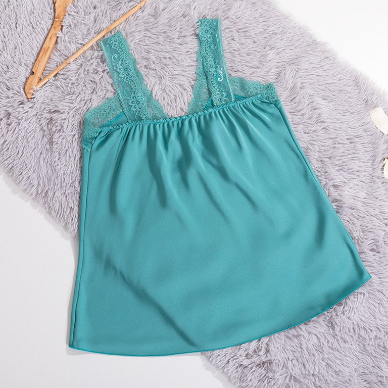 Női zöld csipke felső - Ruházat