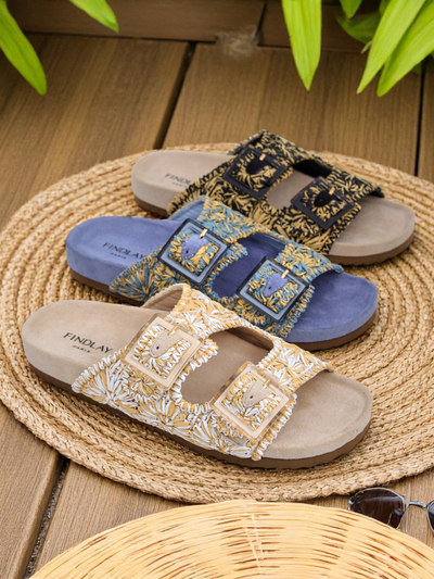 Royalfashion női szandál csattal Samorra